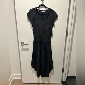 NWT Ramy Brook Black Embellished Wrenn Dress, Medium